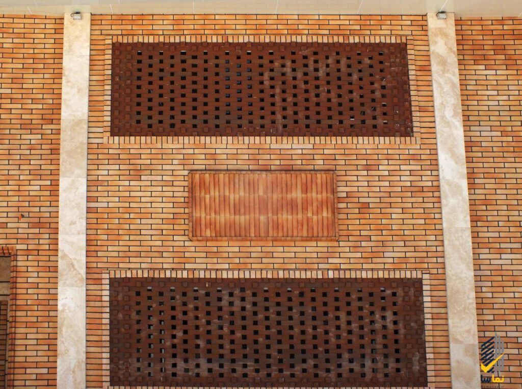 مزایای آجر مشبک