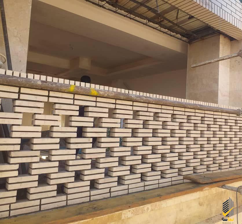 آجر مشبک سنتی: