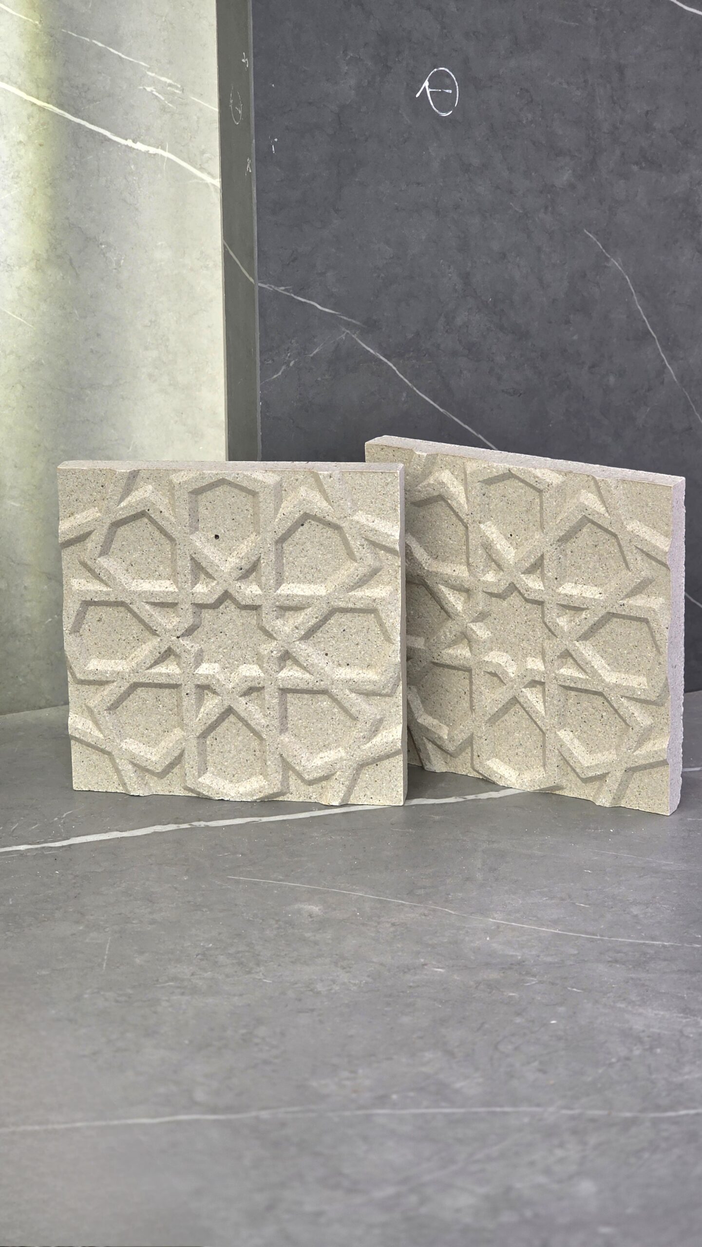 آجر طرح اسلیمی نماچین